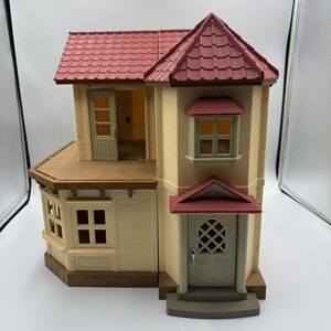 Calico Critters Vintage Red Roof Country‎ Home Doll House Sylvanian Families.